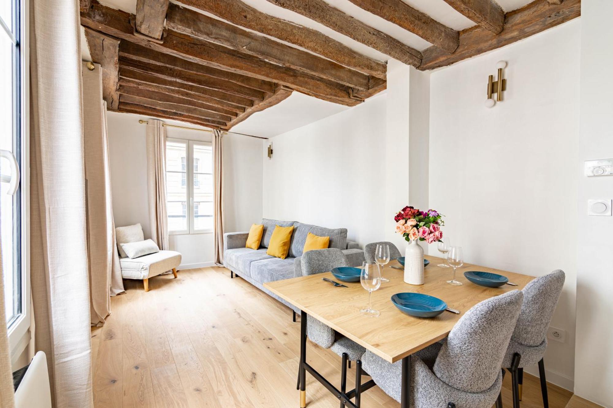 Appartement Quartier Fontaine Chatelet Les Halles Free Netflix Paris Exterior photo