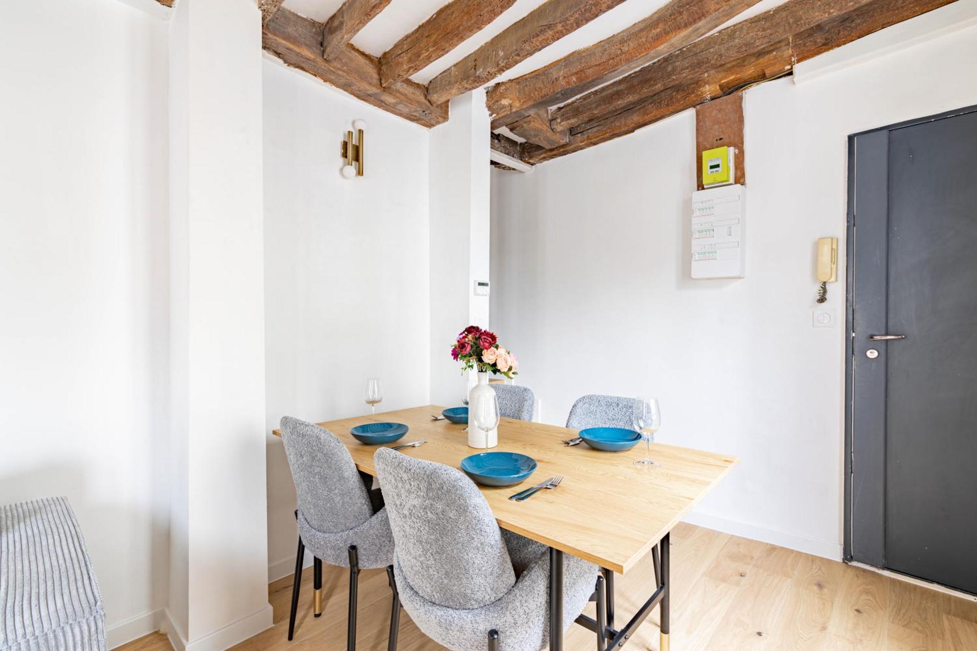 Appartement Quartier Fontaine Chatelet Les Halles Free Netflix Paris Exterior photo