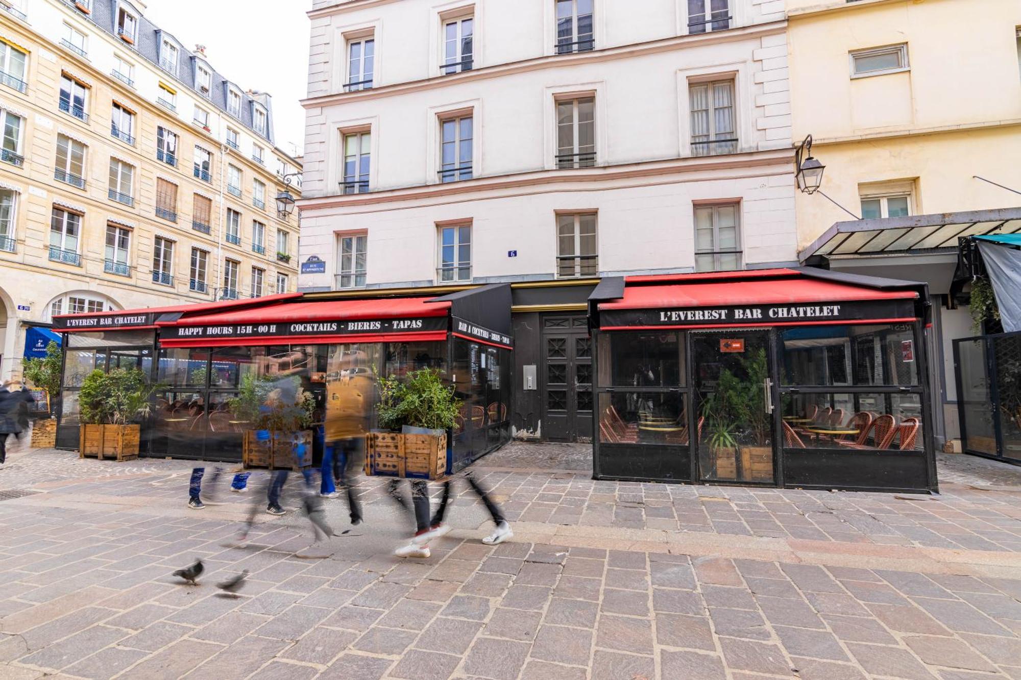 Appartement Quartier Fontaine Chatelet Les Halles Free Netflix Paris Exterior photo